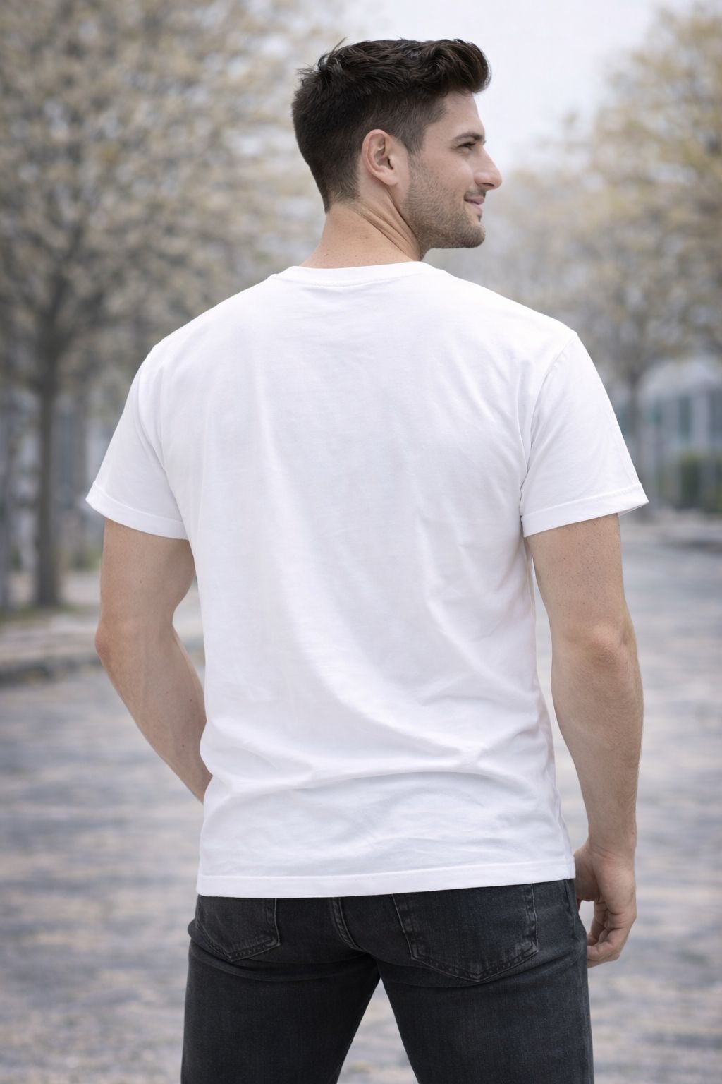 Cute Panda Cotton T-Shirt